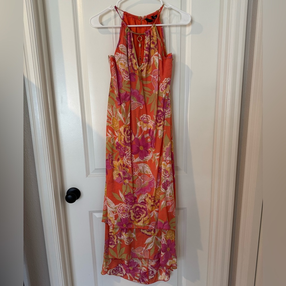 Vibrant Floral Dress